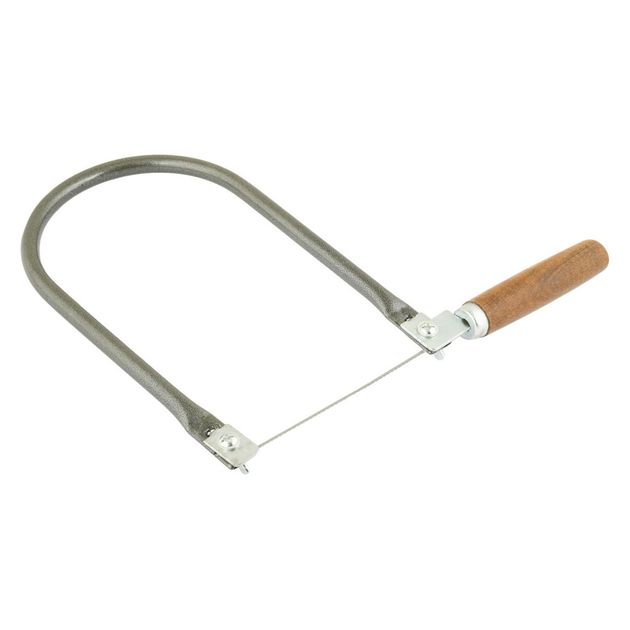 Лобзик ручной MASTERTOOL с деревянной рукояткой 14-2202, фото  | SNABZHENIE.com.ua