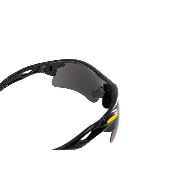 Очки відкриті MASTERTOOL SPORTLINE GOLD MIRROR панорамна лінза полуоправа проти слизькі дужки 82-0012, фото , зображення 3 | SNABZHENIE.com.ua Очки відкриті MASTERTOOL SPORTLINE GOLD MIRROR панорамна лінза полуоправа проти слизькі дужки 82-0012, фото , зображення 3 | SNABZHENIE.com.ua