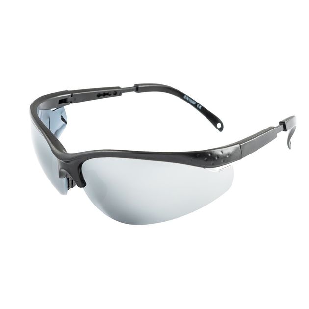 Очки MASTERTOOL SPORTLINE SILVER MIRROR, защита от царапин, 82-0003, фото  | SNABZHENIE.com.ua