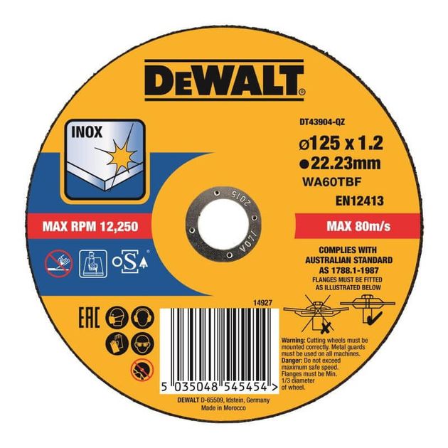Круг відрізний EXTREME DeWALT DT43904, фото  | SNABZHENIE.com.ua