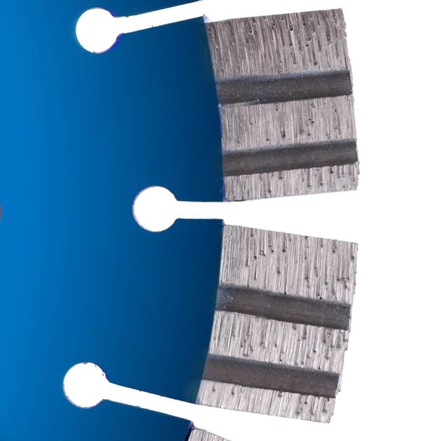 Круг алмазний відрізний 1A1RSS/C3-W 125x2,2/1,3x22,23-10-ARPS 30x2,2x10+2 R50,5 Meteor H12, фото , зображення 2 | SNABZHENIE.com.ua