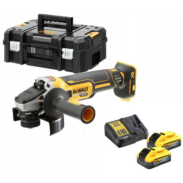 Шлифмашина угловая аккумуляторная DeWALT DCG405H2T, фото  | SNABZHENIE.com.ua