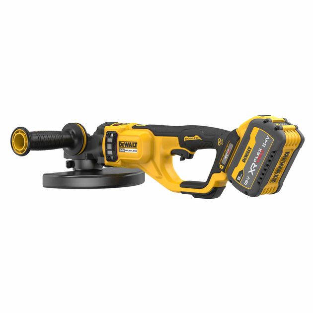 Аккумуляторная угловая шлифмашина DeWALT DCG460X2, фото  | SNABZHENIE.com.ua