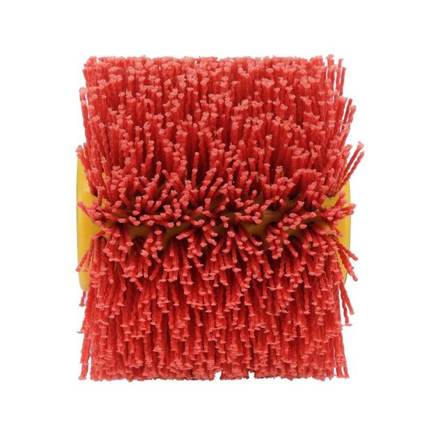 Щетка-вал YATO для шлифовально-щеточной машины, ПВХ, Ø 120/19 мм, шир. 100 мм, фото , изображение 2 | SNABZHENIE.com.ua