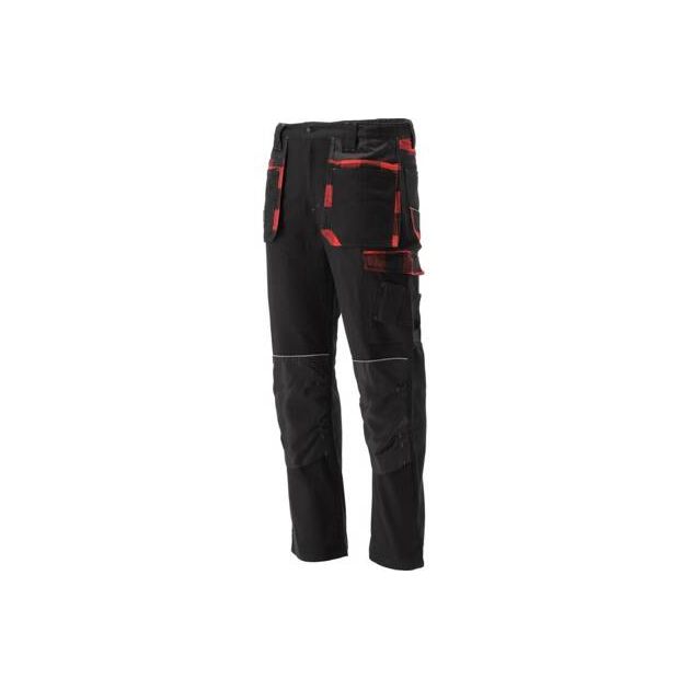 Штани робочі YATO REBAR L/XL, 14 кишень, 97% бавовна, 3% еластан, фото  | SNABZHENIE.com.ua