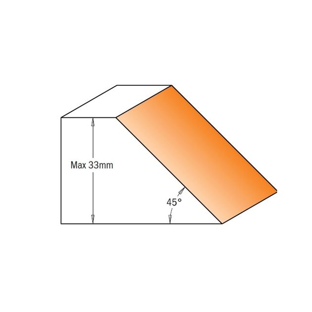 Фреза фасочная 45° 150x35 мм, посадка 30 мм CMT (694.002.30), фото , изображение 4 | SNABZHENIE.com.ua Фреза фасочная 45° 150x35 мм, посадка 30 мм CMT (694.002.30), фото , изображение 4 | SNABZHENIE.com.ua