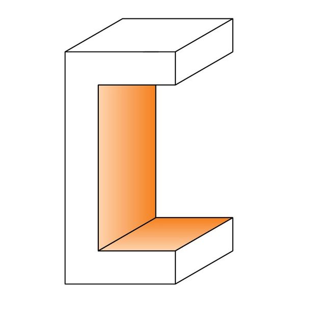 Фреза комбінована четвертна і універсальна для ножів, 125 x 40 мм, посадкове 50 мм CMT (694.020.50), фото , зображення 3 | SNABZHENIE.com.ua