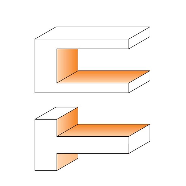 Фреза регульована пазова (з 2-х частин) 160 x 28 мм, посадкове 50 мм CMT (694.021.50), фото , зображення 3 | SNABZHENIE.com.ua