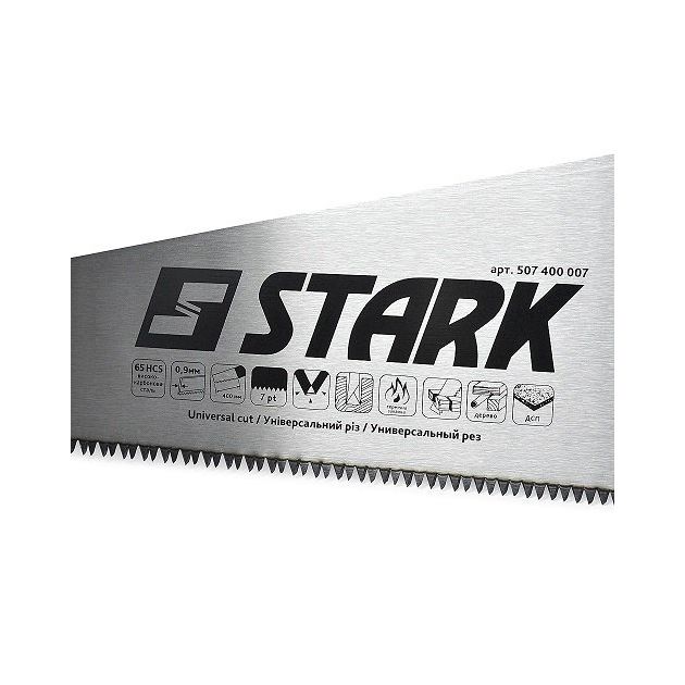 Ножовка по дереву Stark 400 мм, фото , изображение 5 | SNABZHENIE.com.ua Ножовка по дереву Stark 400 мм, фото , изображение 5 | SNABZHENIE.com.ua