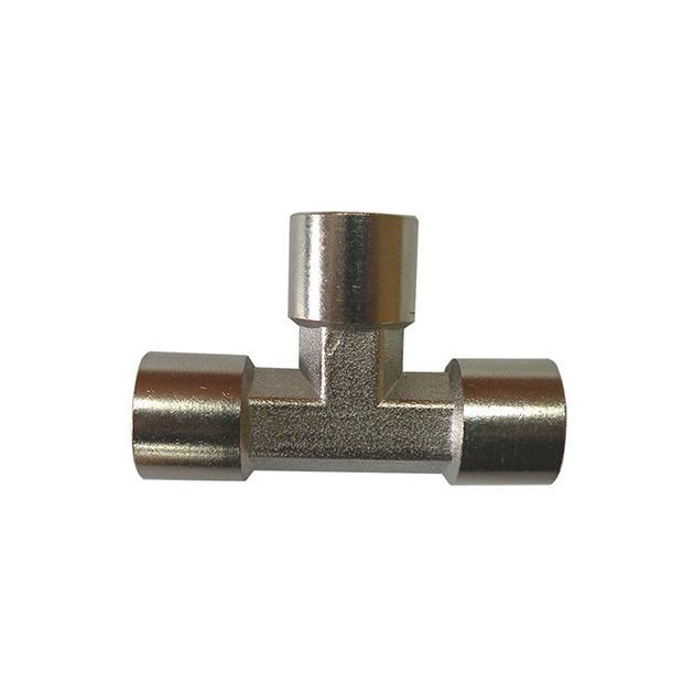 Тройник 1/4” с внутренней резьбой для компрессора AIRKRAFT S1277-2, фото  | SNABZHENIE.com.ua