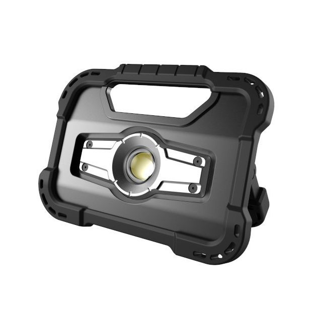 Прожектор светодиодный аккумуляторный 20W с POWERBANK 5000mAh (Made in GERMANY) FL-2001W, фото  | SNABZHENIE.com.ua