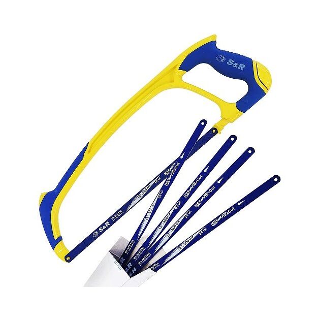 Набор пильных полотен Bi-Metal S&R 300 мм, 4 шт., фото , зображення 9 | SNABZHENIE.com.ua