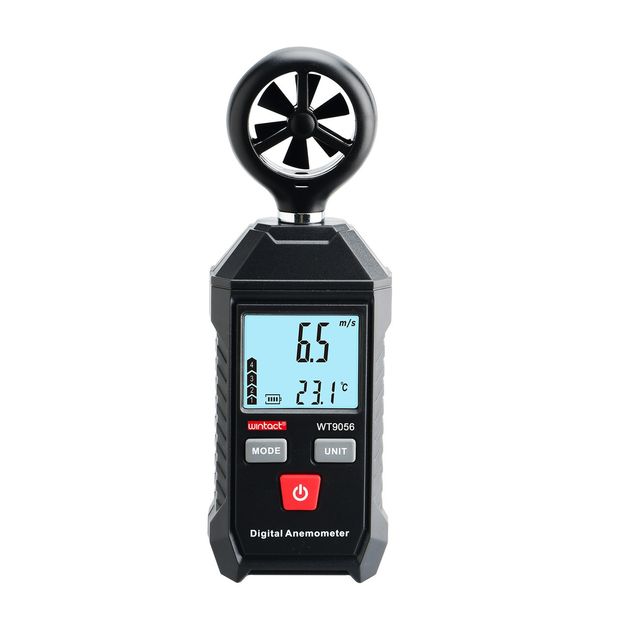 Анемометр WINTACT WT9056 0-30м/с, -10-45°C, фото  | SNABZHENIE.com.ua