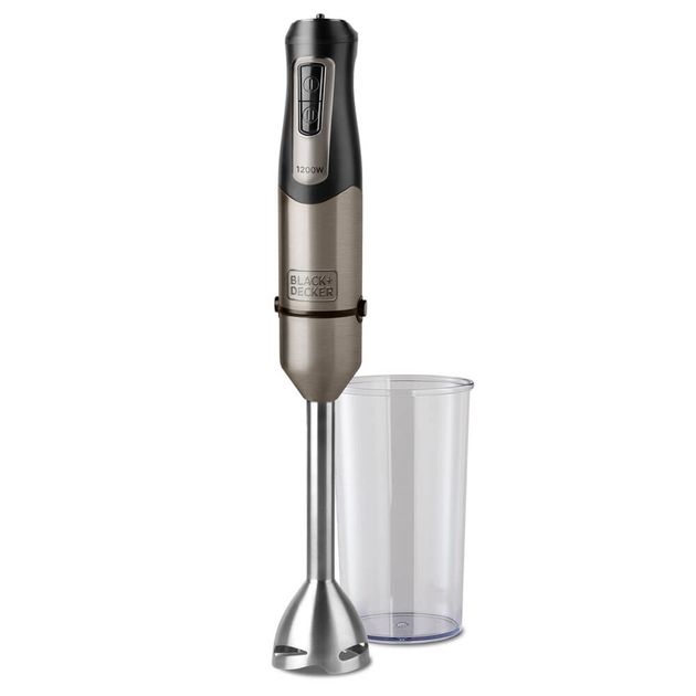 Ручной блендер BLACK+DECKER BXHB1200E - 1200 Вт, чёрный, фото  | SNABZHENIE.com.ua