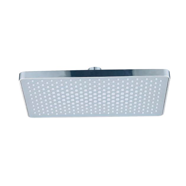 Лейка для душа Qtap Hlavova 280x280 мм прямоугольная хромированная, фото  | SNABZHENIE.com.ua