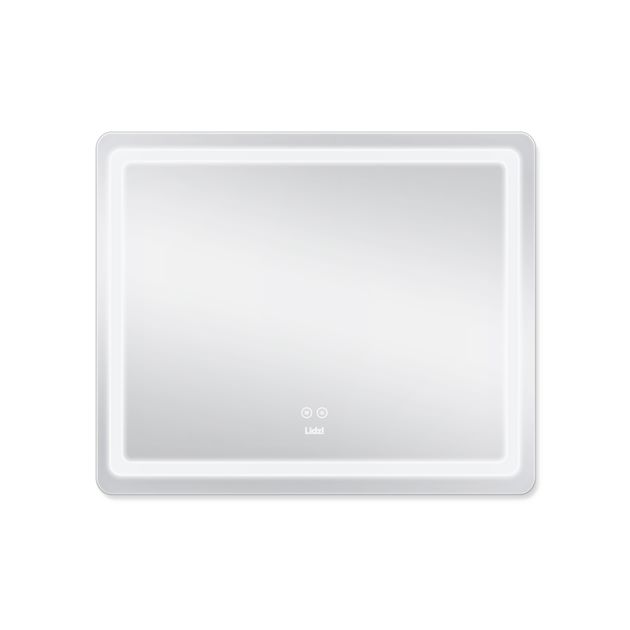 Зеркало Lidz Kubis 1000х800 с LED-подсветкой Touch, с антизапотеванием, с диммером, рег. яркости LD78LF61410080, фото , зображення 4 | SNABZHENIE.com.ua Зеркало Lidz Kubis 1000х800 с LED-подсветкой Touch, с антизапотеванием, с диммером, рег. яркости LD78LF61410080, фото , зображення 4 | SNABZHENIE.com.ua