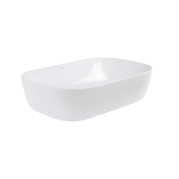 Раковина-чаша Qtap Robin 610x400x145 White QT13112143PW, фото , зображення 3 | SNABZHENIE.com.ua Раковина-чаша Qtap Robin 610x400x145 White QT13112143PW, фото , зображення 3 | SNABZHENIE.com.ua