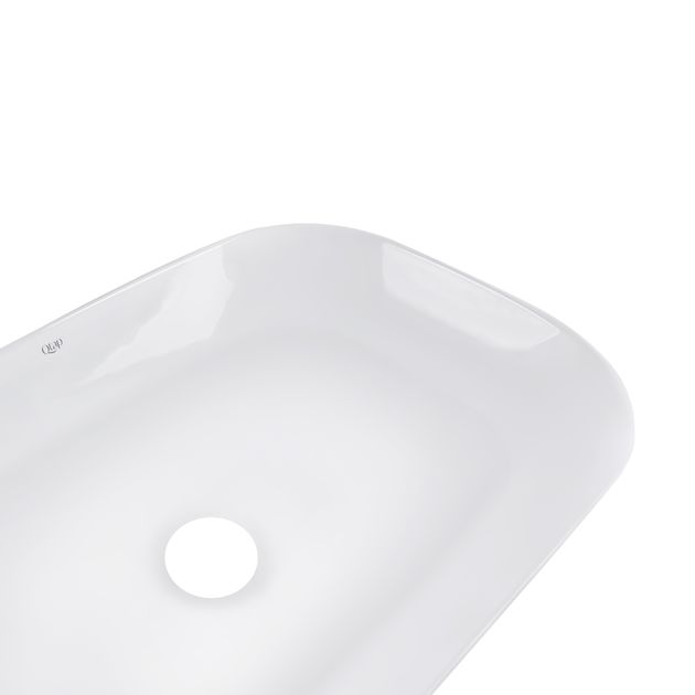 Раковина-чаша Qtap Robin 610x400x145 White QT13112143PW, фото , зображення 5 | SNABZHENIE.com.ua Раковина-чаша Qtap Robin 610x400x145 White QT13112143PW, фото , зображення 5 | SNABZHENIE.com.ua