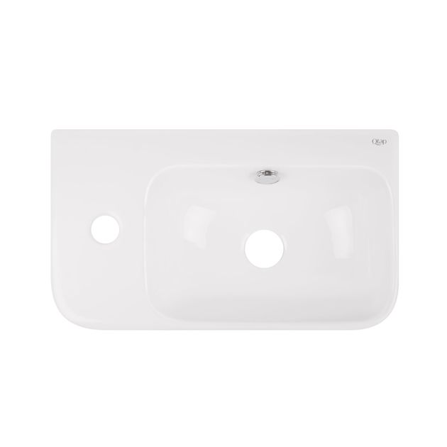 Раковина Qtap Tern 450х260х155, белая, модель QT17115117LW, фото  | SNABZHENIE.com.ua