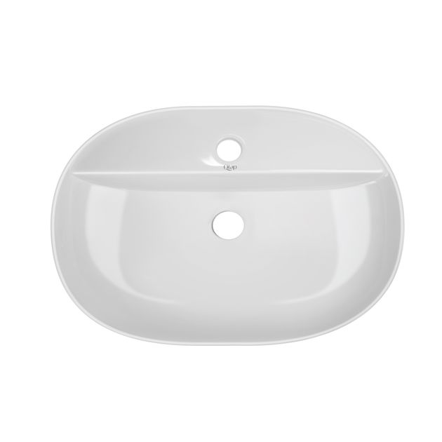 Раковина Qtap Scorpio 610x400x120 белая QT14112203W, фото  | SNABZHENIE.com.ua
