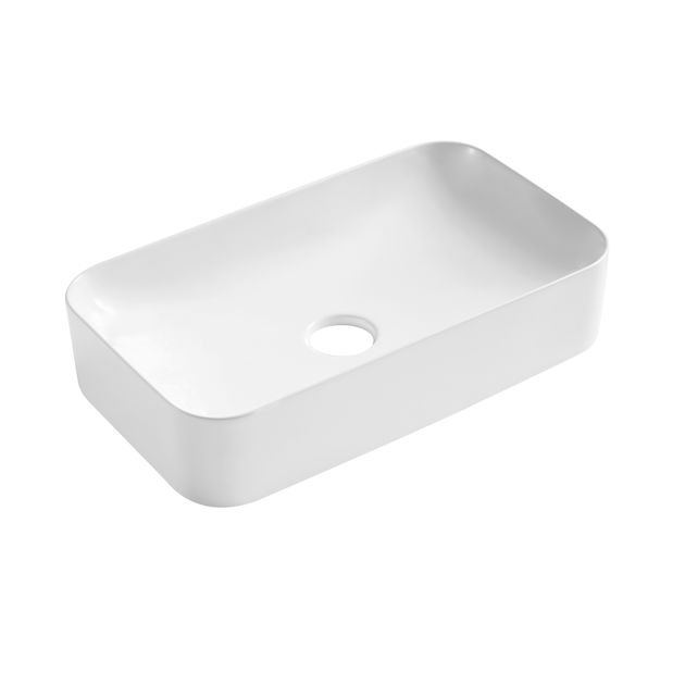 Раковина Qtap Tern 605x350x140 белая, фото  | SNABZHENIE.com.ua