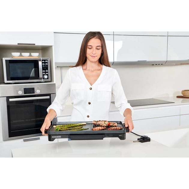 Гриль BLACK+DECKER BXGD2200E, фото , изображение 6 | SNABZHENIE.com.ua Гриль BLACK+DECKER BXGD2200E, фото , изображение 6 | SNABZHENIE.com.ua