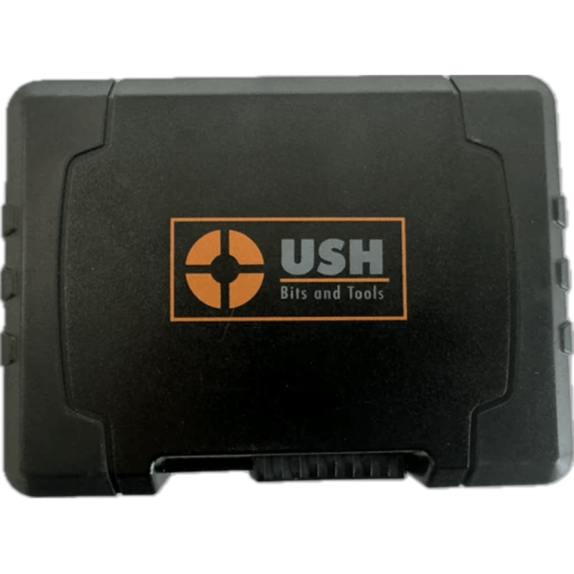 Набір насадок викруткових Isotin USH: 1/4", PH-PZ-Torx-HEX-SL + магнітний тримач, 36 елем., фото , зображення 2 | SNABZHENIE.com.ua