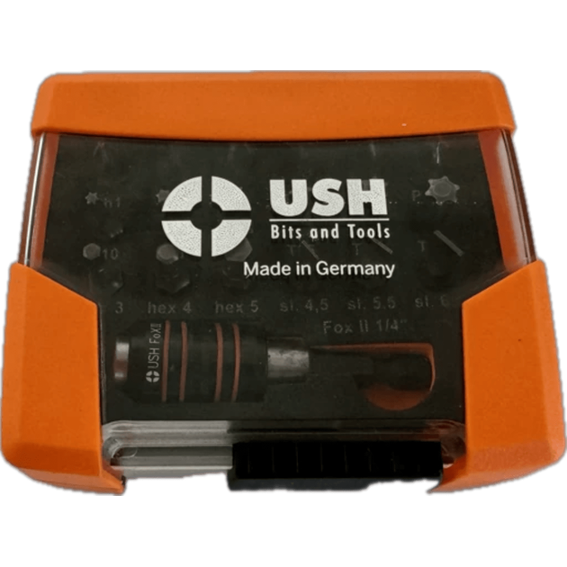 Насадки для викруток Industry USH: магнитный держатель, 19 эл., фото  | SNABZHENIE.com.ua