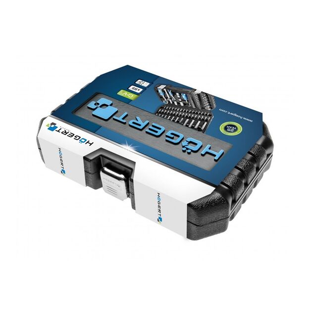 Набор инструментов 95 шт. HOEGERT HT1R226 1/2, 1/4, фото , изображение 2 | SNABZHENIE.com.ua