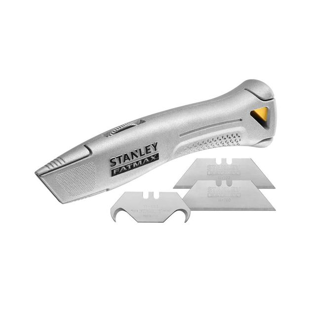 Нож FatMax® Heavy Duty длиной 165 мм с фиксированным лезвием для отделочных работ STANLEY FMHT10501-0, фото , зображення 8 | SNABZHENIE.com.ua Нож FatMax® Heavy Duty длиной 165 мм с фиксированным лезвием для отделочных работ STANLEY FMHT10501-0, фото , зображення 8 | SNABZHENIE.com.ua