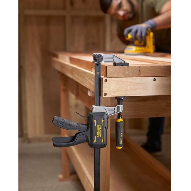 Струбцина STANLEYFatMax гибридная, 300мм STANLEY FMHT83006-0, фото , зображення 4 | SNABZHENIE.com.ua Струбцина STANLEYFatMax гибридная, 300мм STANLEY FMHT83006-0, фото , зображення 4 | SNABZHENIE.com.ua