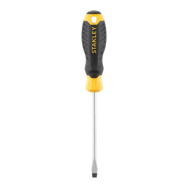 Отвертка Cushion Grip длиной 100 мм с расширяющимся жалом под шлиц SL 5.5 STANLEY STHT16146-0, фото , зображення 2 | SNABZHENIE.com.ua Отвертка Cushion Grip длиной 100 мм с расширяющимся жалом под шлиц SL 5.5 STANLEY STHT16146-0, фото , зображення 2 | SNABZHENIE.com.ua
