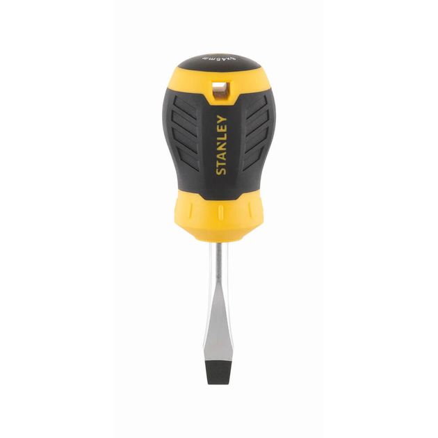 Отвертка STANLEY Cushion Grip 45 мм с расширяющимся жалом SL 6.5, фото , изображение 2 | SNABZHENIE.com.ua Отвертка STANLEY Cushion Grip 45 мм с расширяющимся жалом SL 6.5, фото , изображение 2 | SNABZHENIE.com.ua