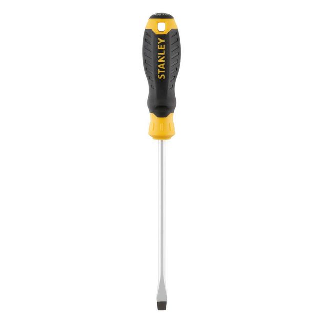 Отвертка Cushion Grip длиной 150 мм с расширяющимся жалом под шлиц SL 6.5 STANLEY STHT16148-0, фото , зображення 2 | SNABZHENIE.com.ua Отвертка Cushion Grip длиной 150 мм с расширяющимся жалом под шлиц SL 6.5 STANLEY STHT16148-0, фото , зображення 2 | SNABZHENIE.com.ua