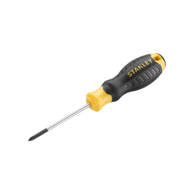 Отвертка STANLEY Ph0 60 мм с ручкой Cushion Grip, фото  | SNABZHENIE.com.ua