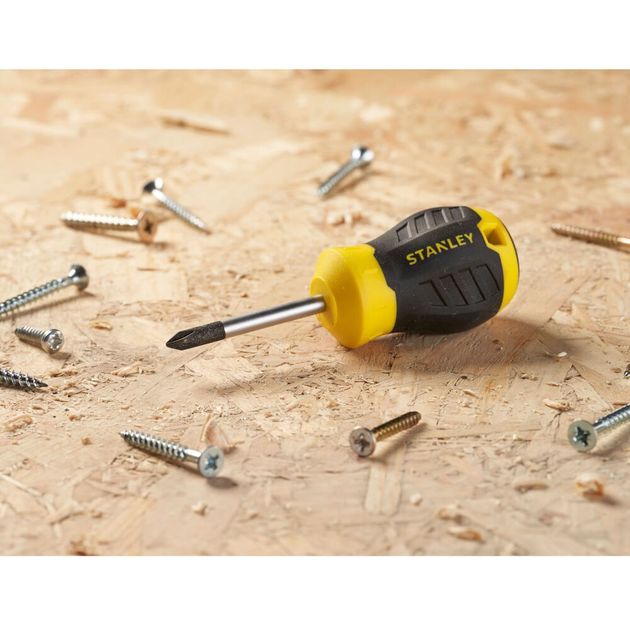 Отвертка Cushion Grip под шлиц Ph1 с длиной жала 45 мм STANLEY STHT16154-0, фото , зображення 6 | SNABZHENIE.com.ua Отвертка Cushion Grip под шлиц Ph1 с длиной жала 45 мм STANLEY STHT16154-0, фото , зображення 6 | SNABZHENIE.com.ua
