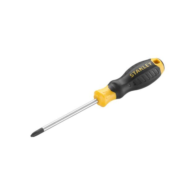 Отвертка STANLEY Cushion Grip Ph2 длина 100 мм, фото  | SNABZHENIE.com.ua