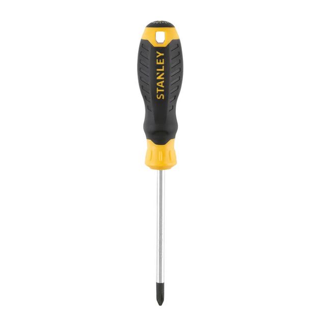 Отвертка Cushion Grip под шлиц Ph2 с длиной жала 100 мм STANLEY STHT16158-0, фото , зображення 2 | SNABZHENIE.com.ua Отвертка Cushion Grip под шлиц Ph2 с длиной жала 100 мм STANLEY STHT16158-0, фото , зображення 2 | SNABZHENIE.com.ua