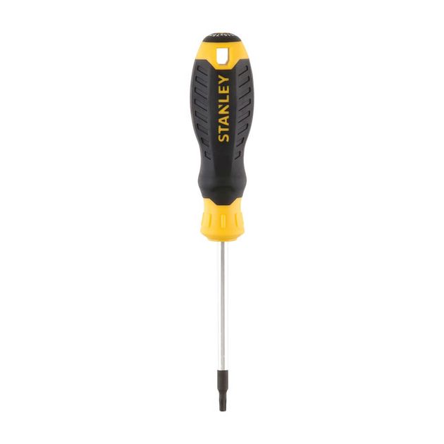 Отвертка STANLEY TORX TT10 75 мм с ручкой Cushion Grip, фото , изображение 2 | SNABZHENIE.com.ua Отвертка STANLEY TORX TT10 75 мм с ручкой Cushion Grip, фото , изображение 2 | SNABZHENIE.com.ua