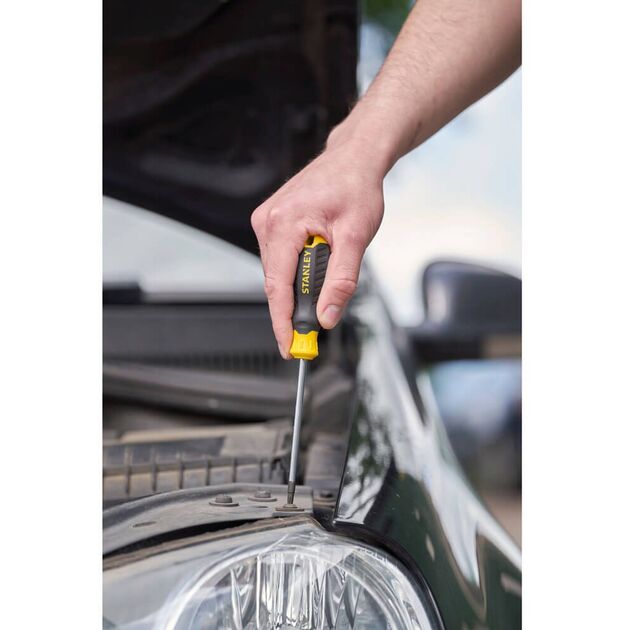 Отвертка TORX TT20 STANLEY 100 мм с ручкой Cushion Grip, фото , изображение 3 | SNABZHENIE.com.ua Отвертка TORX TT20 STANLEY 100 мм с ручкой Cushion Grip, фото , изображение 3 | SNABZHENIE.com.ua