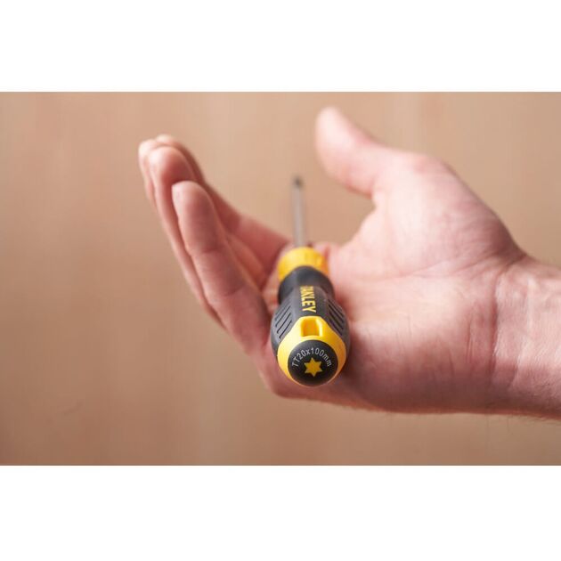 Отвертка TORX TT20 STANLEY 100 мм с ручкой Cushion Grip, фото , изображение 4 | SNABZHENIE.com.ua Отвертка TORX TT20 STANLEY 100 мм с ручкой Cushion Grip, фото , изображение 4 | SNABZHENIE.com.ua