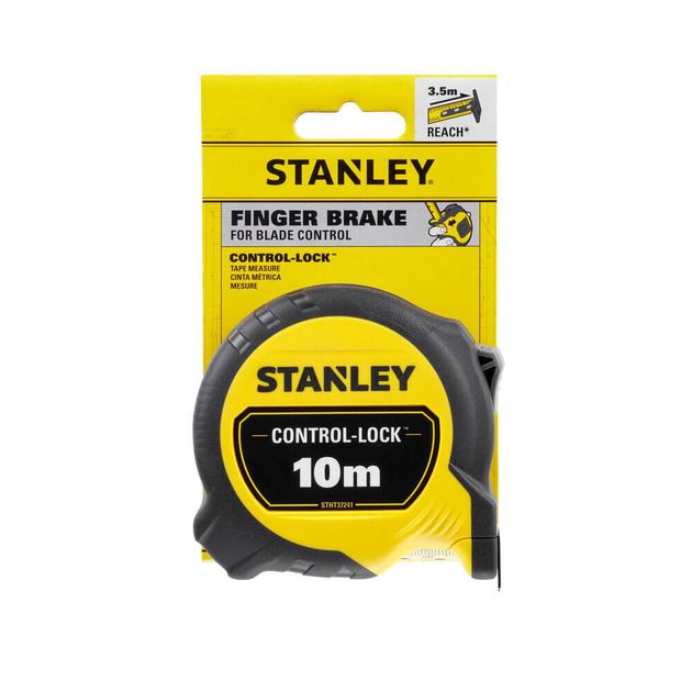 Рулетка CONTROL-LOCK 10 м, 25 мм, двухсторонняя шкала STANLEY, фото , изображение 6 | SNABZHENIE.com.ua Рулетка CONTROL-LOCK 10 м, 25 мм, двухсторонняя шкала STANLEY, фото , изображение 6 | SNABZHENIE.com.ua