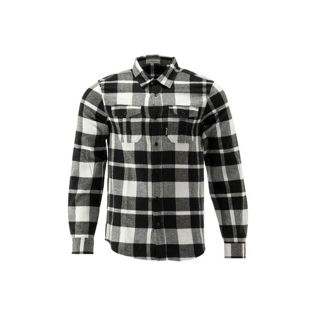 Сорочка фланелева YATO біло-чорна, 2XL, 100% бавовна, фото  | SNABZHENIE.com.ua