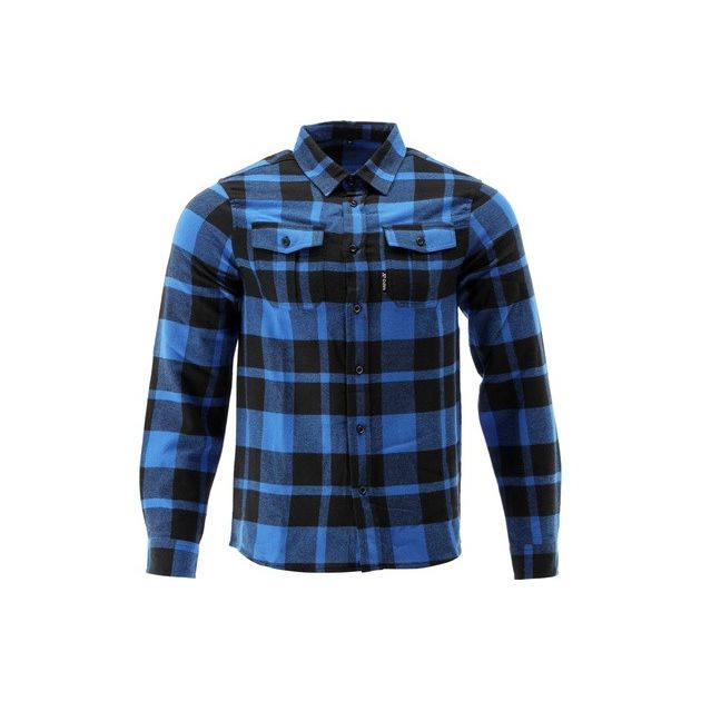 Сорочка фланелева синьо-чорна YATO, XL, 100% бавовна, фото  | SNABZHENIE.com.ua