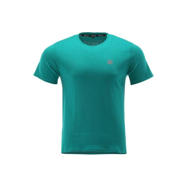 Футболка BASIC зелёная YATO, р. 3XL, 100% хлопок, 82 см х 65 см, фото  | SNABZHENIE.com.ua