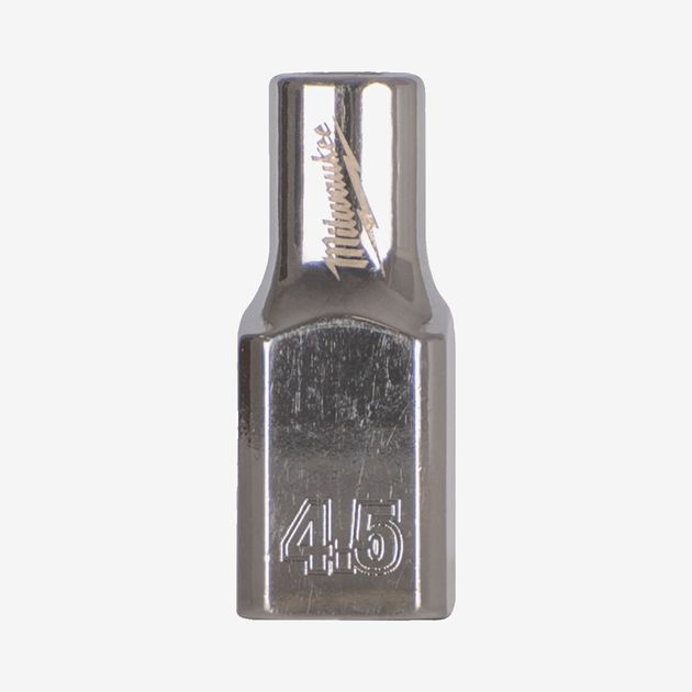 Головка хромированная метрическая 1/4'' MILWAUKEE, 4,5 мм, фото  | SNABZHENIE.com.ua