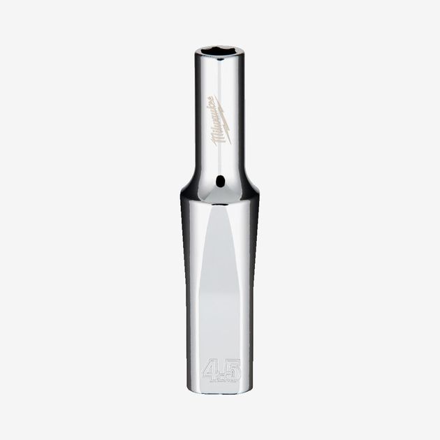 Головка хромированная метрическая 1/4'' MILWAUKEE, 4,5мм, фото  | SNABZHENIE.com.ua