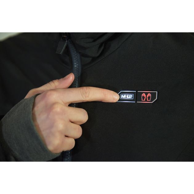 Куртка с электрическим подогревом женская MILWAUKEE M12 HJ LADIES-0 (S) черная, фото , изображение 3 | SNABZHENIE.com.ua