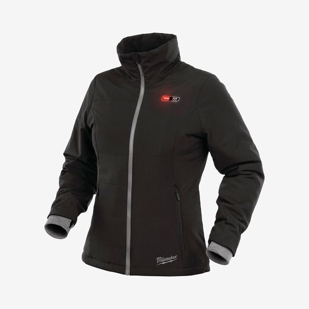 Куртка с электрическим подогревом женская MILWAUKEE M12 HJ LADIES-0 (S) черная, фото  | SNABZHENIE.com.ua