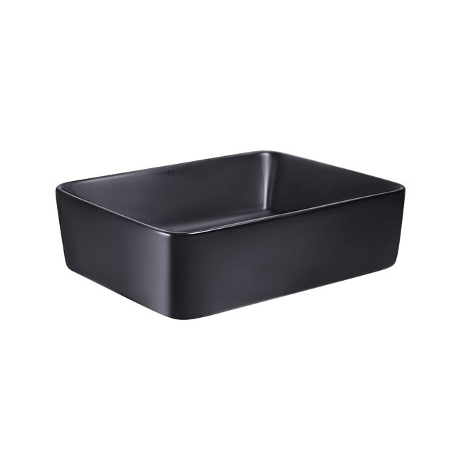 Раковина Qtap Tern 475х370х140 черная матовая QT172074MBMBN, фото , изображение 4 | SNABZHENIE.com.ua Раковина Qtap Tern 475х370х140 черная матовая QT172074MBMBN, фото , изображение 4 | SNABZHENIE.com.ua